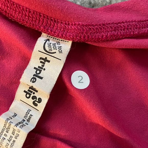 Triple Flip Pink Baseball Tee - Picture 2 of 2